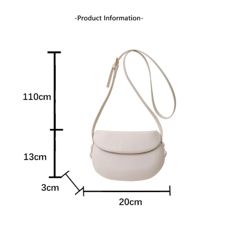 Womens Small Messenger Bag Solid PU Leather Shiny Shoulder Bag Fashion Saddle Bags Flip Buckle Phone Coin Purse Lipstick Storage - Image 6